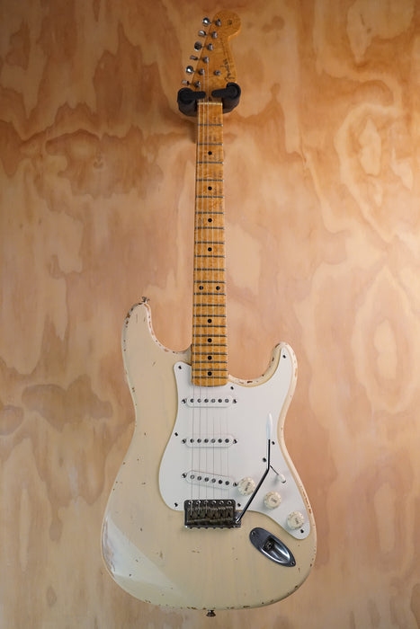 1998 Fender Custom Shop ’50s Cunetto Relic Stratocaster Vintage Blonde Electric Guitar, (Used)