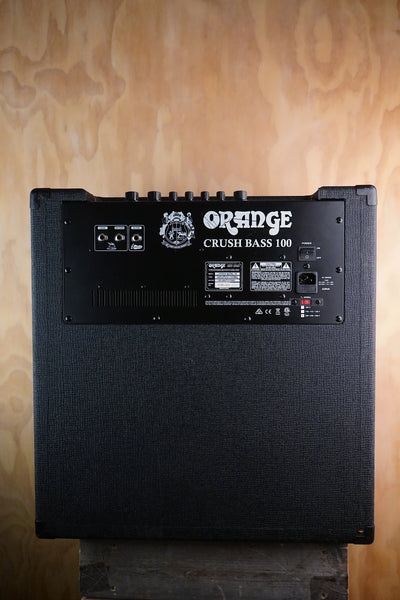 Orange Crush Bass 100 Black Bass Combo Amplifier, (Used)