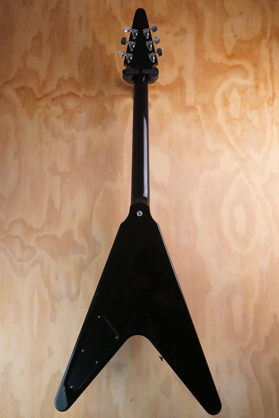 Gibson 80s Flying V Ebony Electric Guitar, (Used)