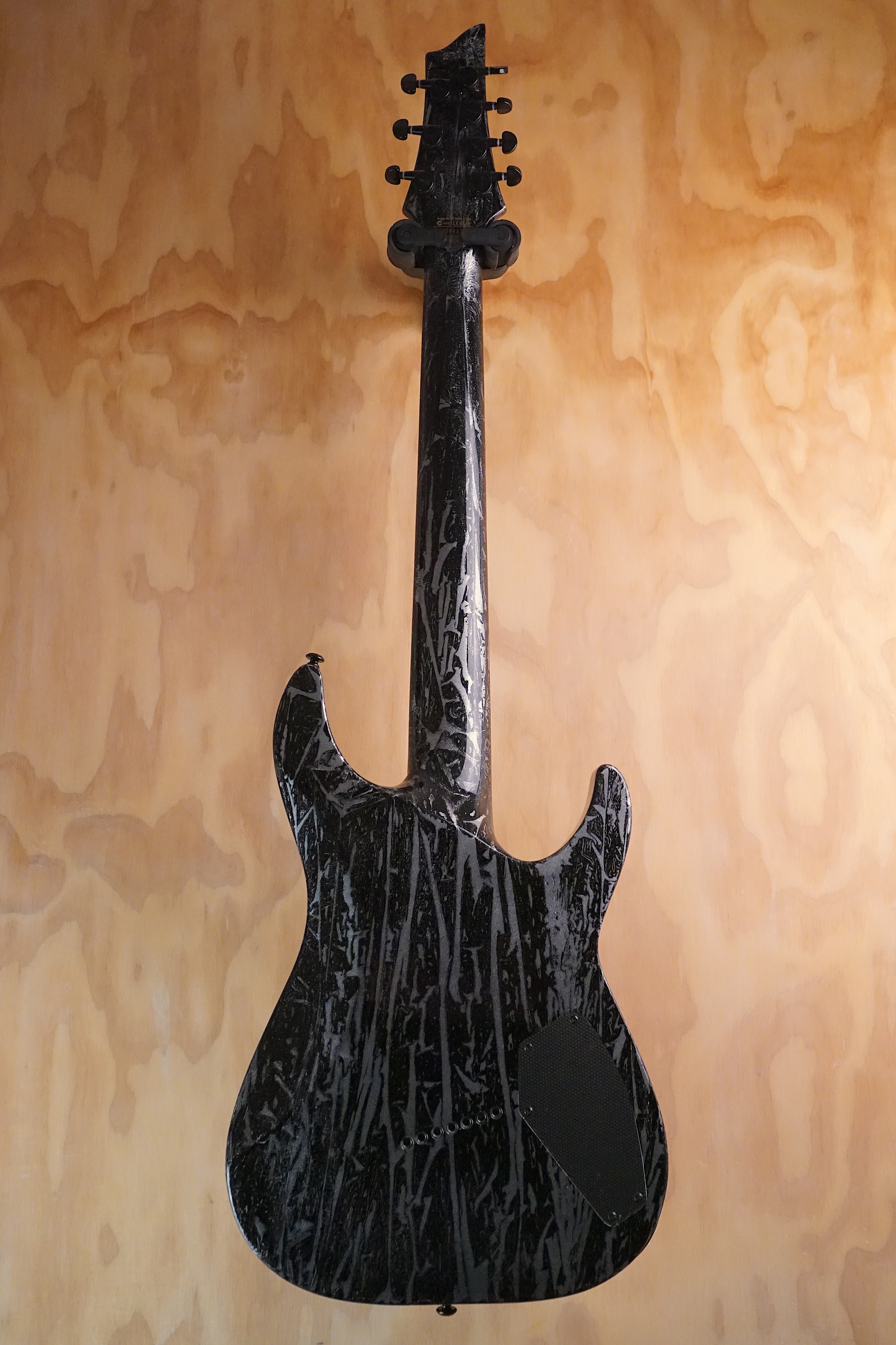 Schecter C-7 Silver Mountain Multiscale Left-Handed, (Used, Comm)