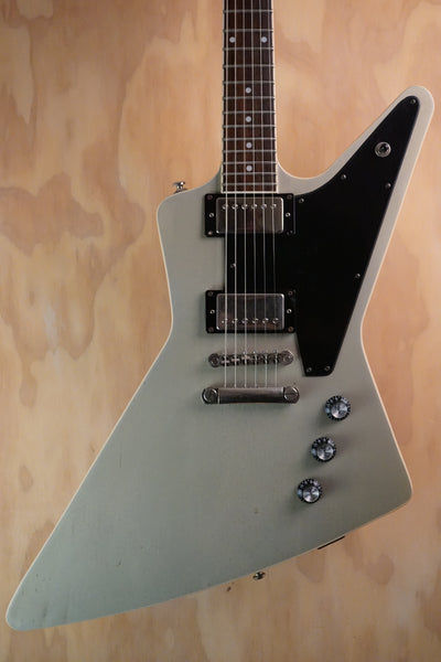 Epiphone Explorer Pro TV Silver Limited Edition Electric Guitar, (Used)