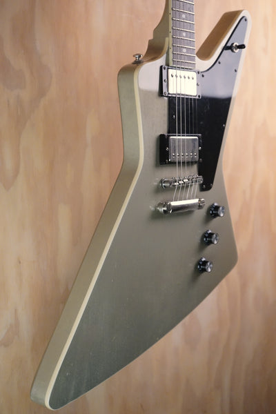 Epiphone Explorer Pro TV Silver Limited Edition Electric Guitar, (Used)