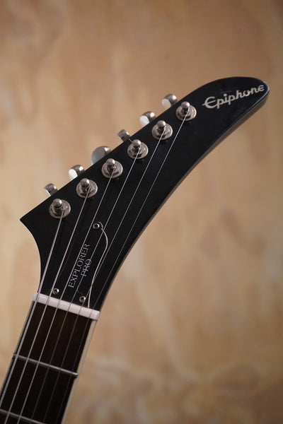 Epiphone Explorer Pro TV Silver Limited Edition Electric Guitar, (Used)