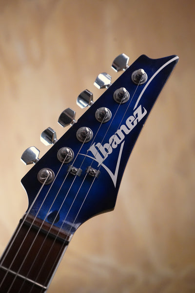 Ibanez SA360NQM Sapphire Blue Electric Guitar, (Used)
