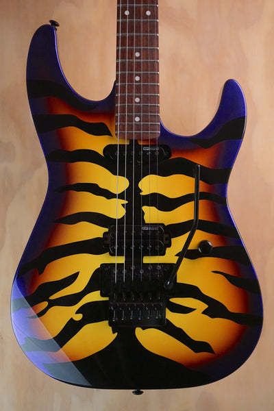 ESP LTD GL-SBT200 George Lynch Signature Purple Tiger, (Used, Comm)