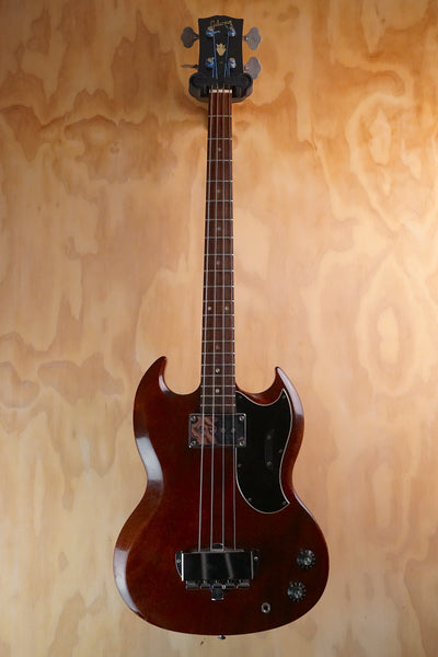 1968 Gibson EB-0 Cherry Short Scale Bass Guitar Vintage USA Bass, (Used)