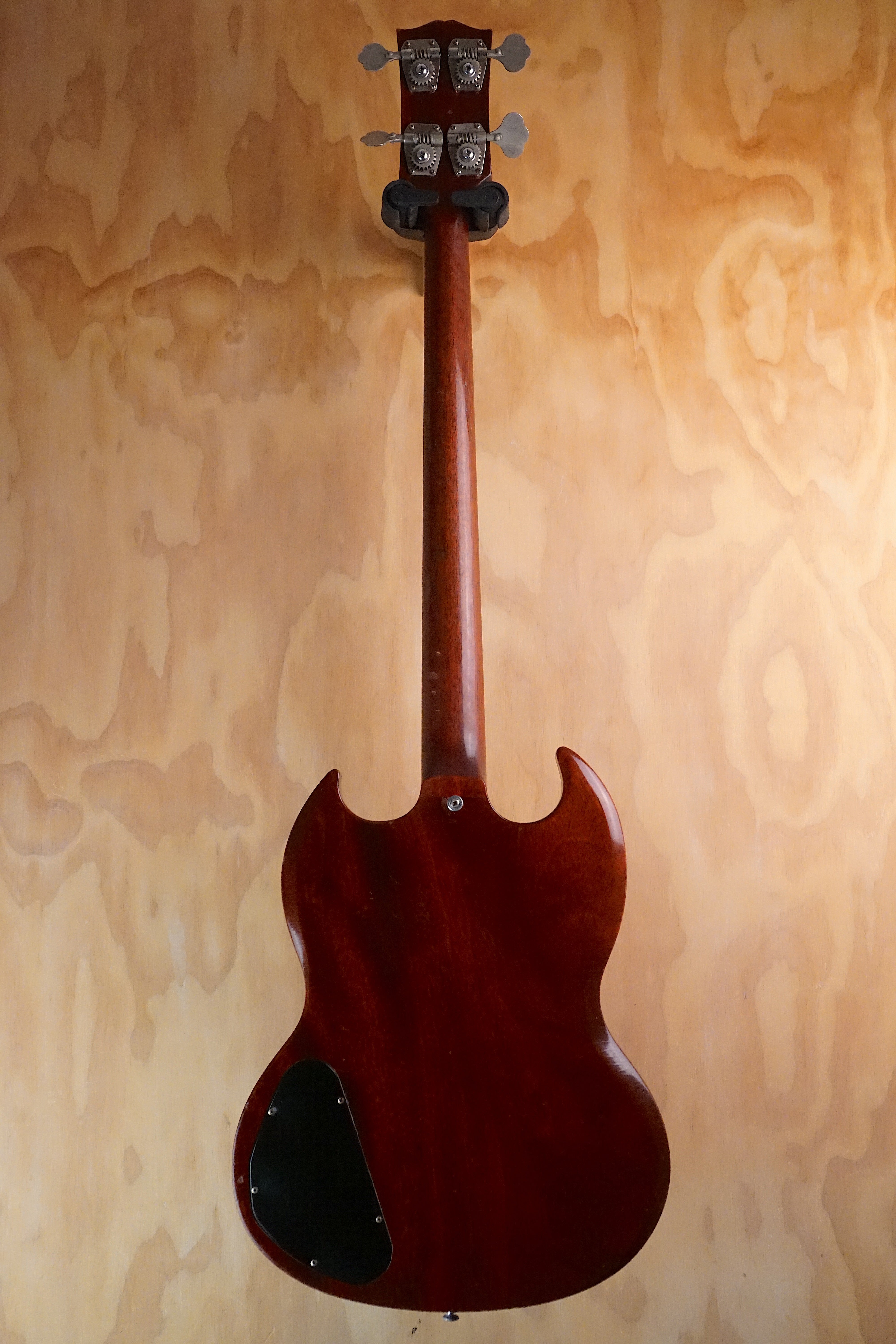 1968 Gibson EB-0 Cherry Short Scale Bass Guitar Vintage USA Bass, (Used)