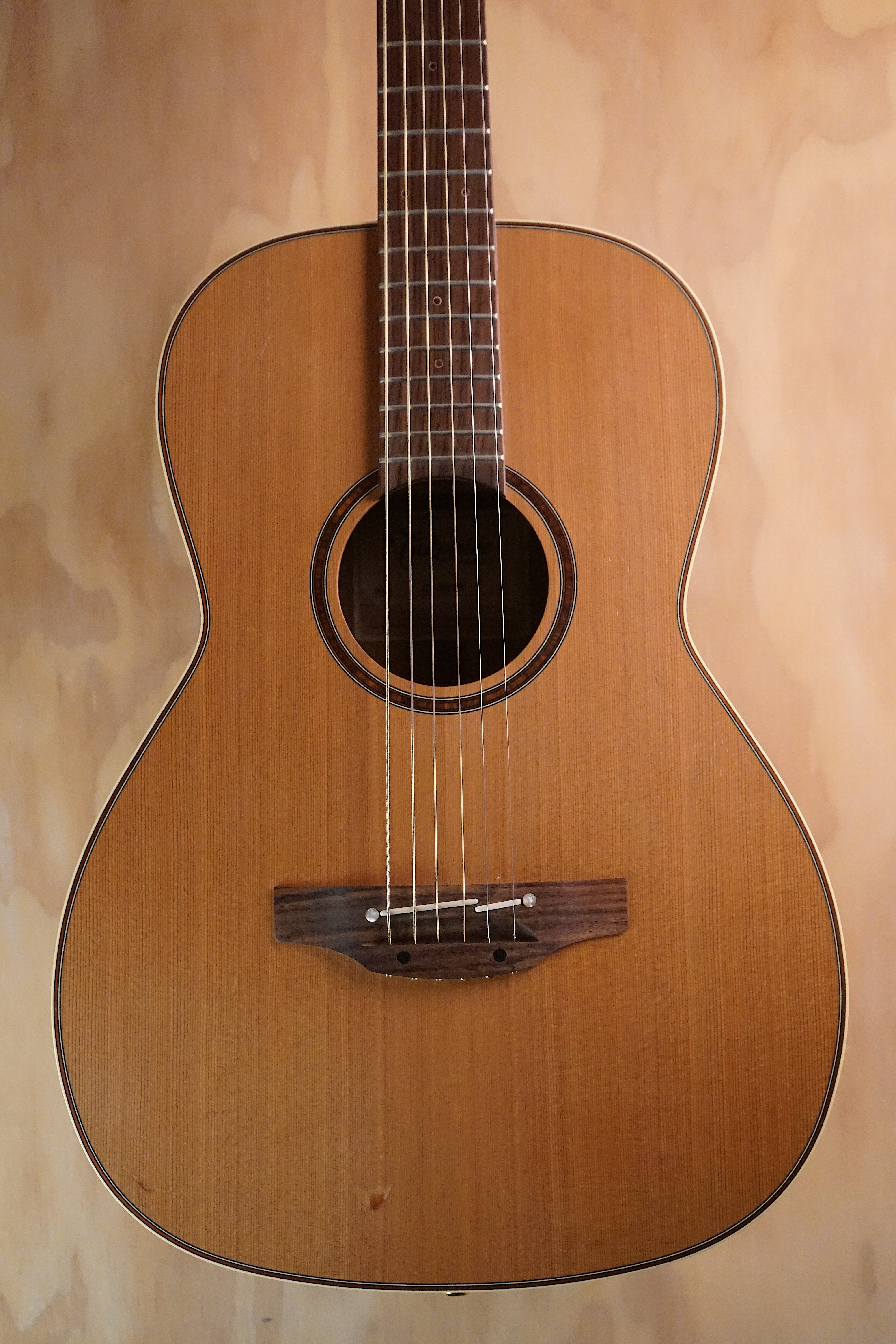 Takamine CP3NYK New Yorker Parlor Electro-Acoustic Guitar Natural, (Used)