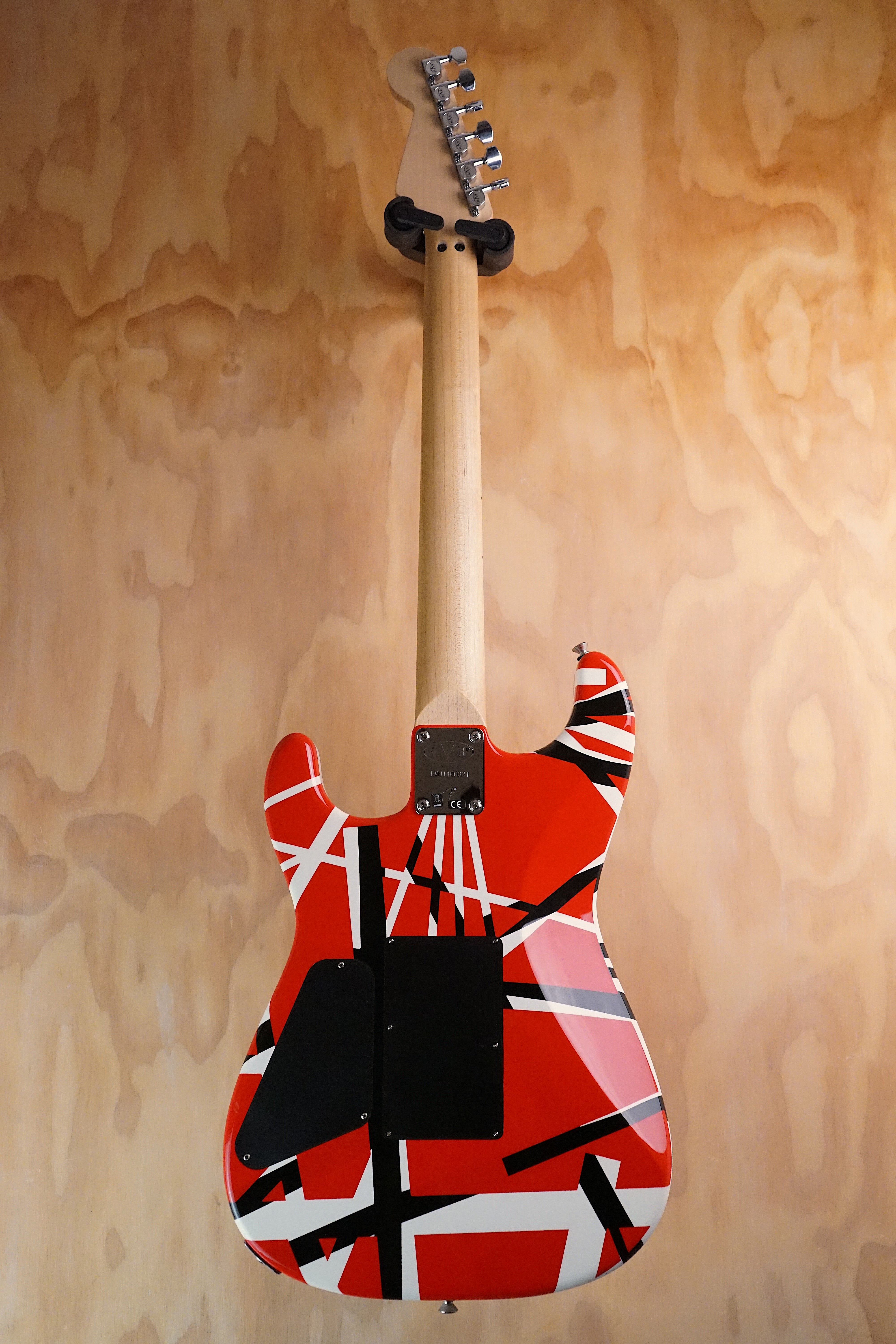 EVH Striped Series Red with Black Stripes Electric Guitar, (Used, Comm)
