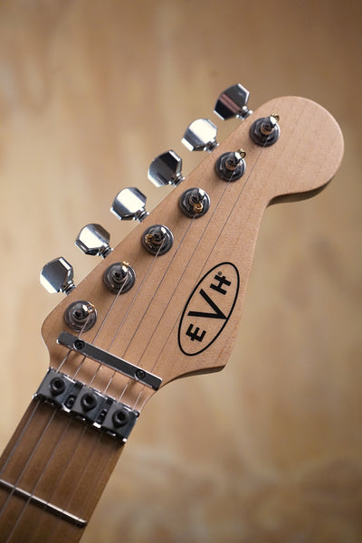 EVH Striped Series Red with Black Stripes Electric Guitar, (Used, Comm)
