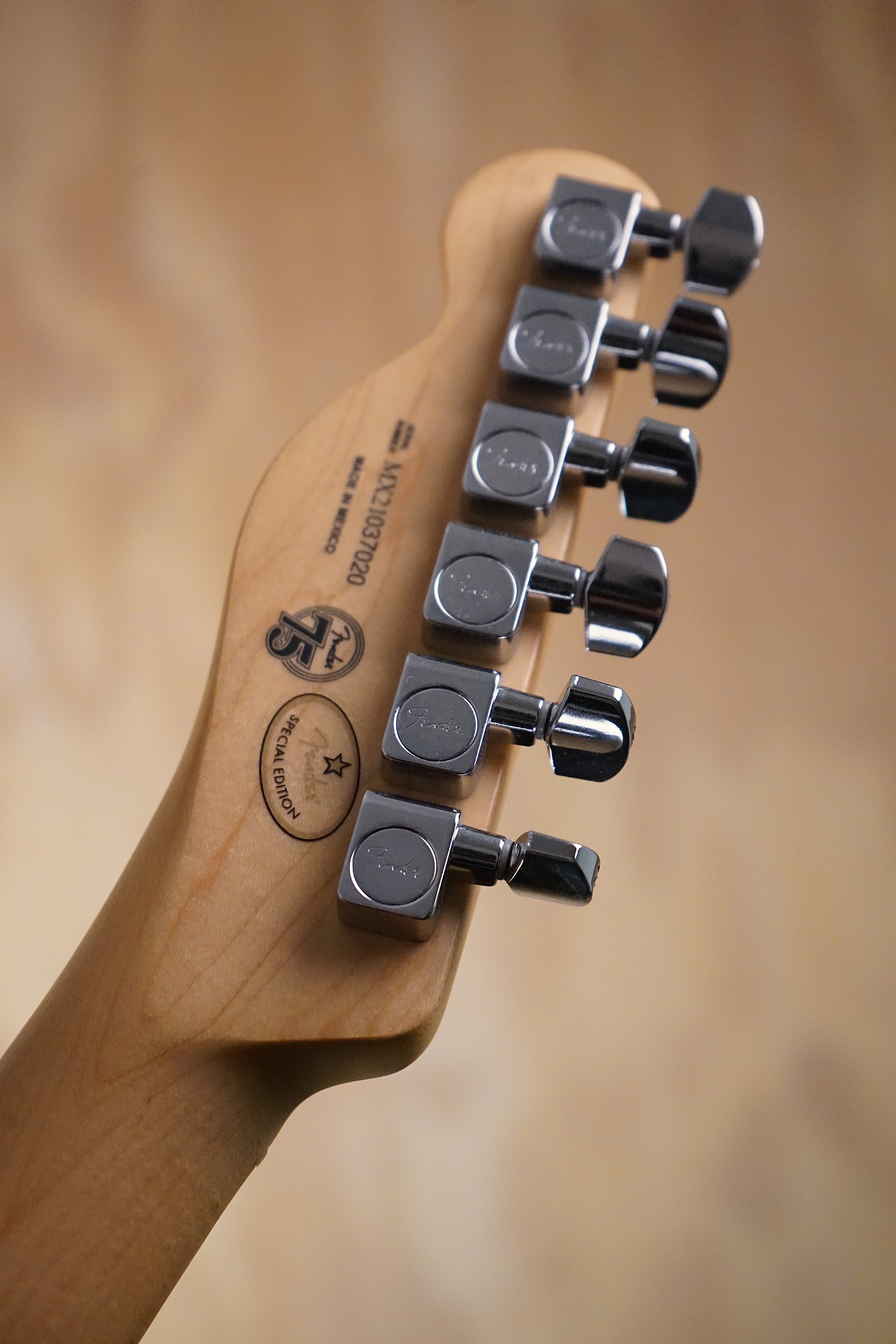 Fender Limited Edition Player Telecaster Aged Natural Electric Guitar, (Used)