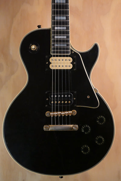 1975 Gibson Les Paul Custom Ebony, (Used)