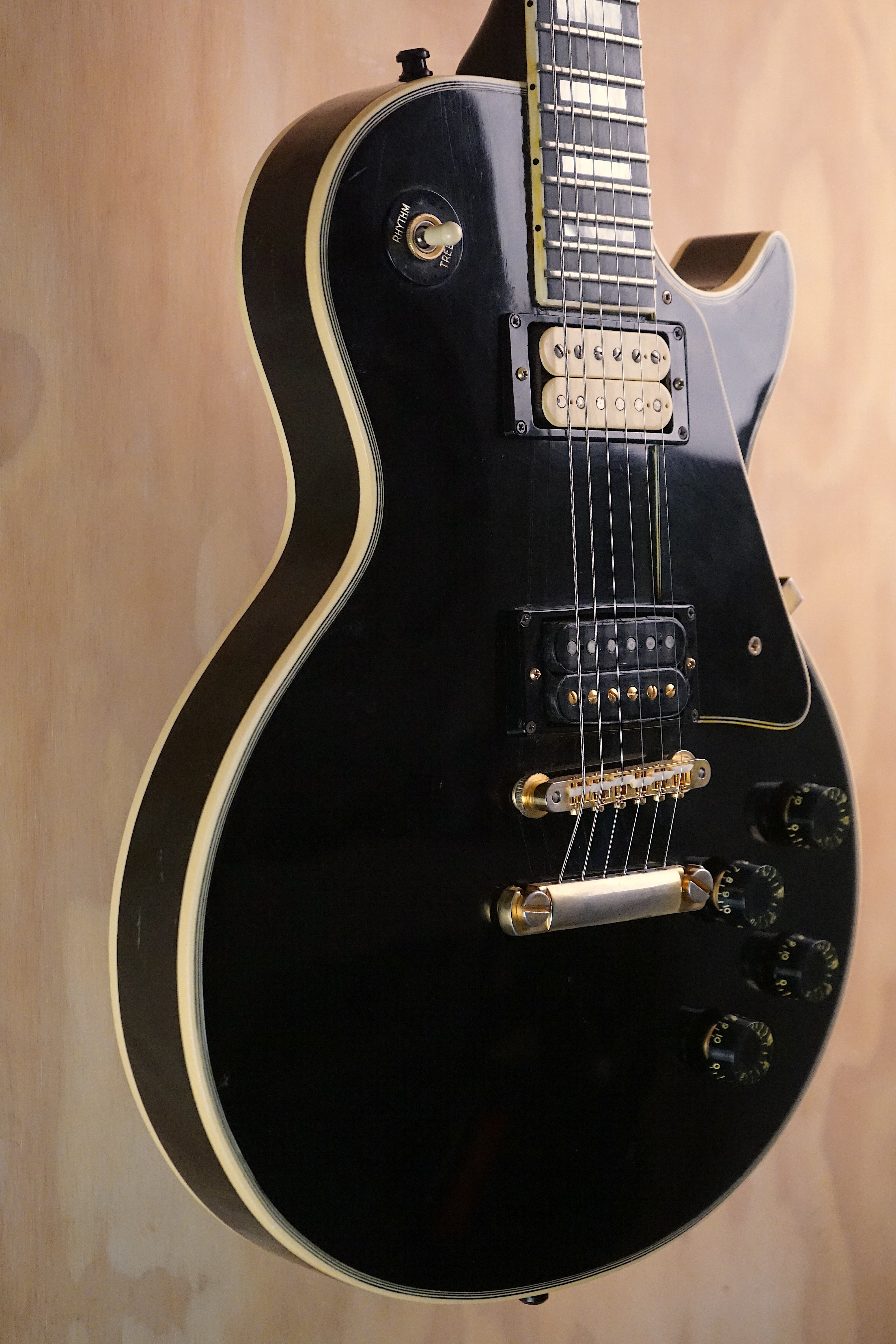 1975 Gibson Les Paul Custom Ebony, (Used)