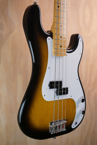Fender PB-57 Precision Bass 2-Tone Sunburst MIJ, (Used, Comm)