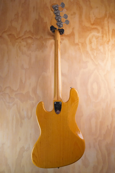 Fender JB-75 Jazz Bass Natural Bass Guitar, (Used, Comm)