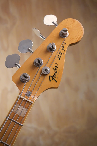 Fender JB-75 Jazz Bass Natural Bass Guitar, (Used, Comm)