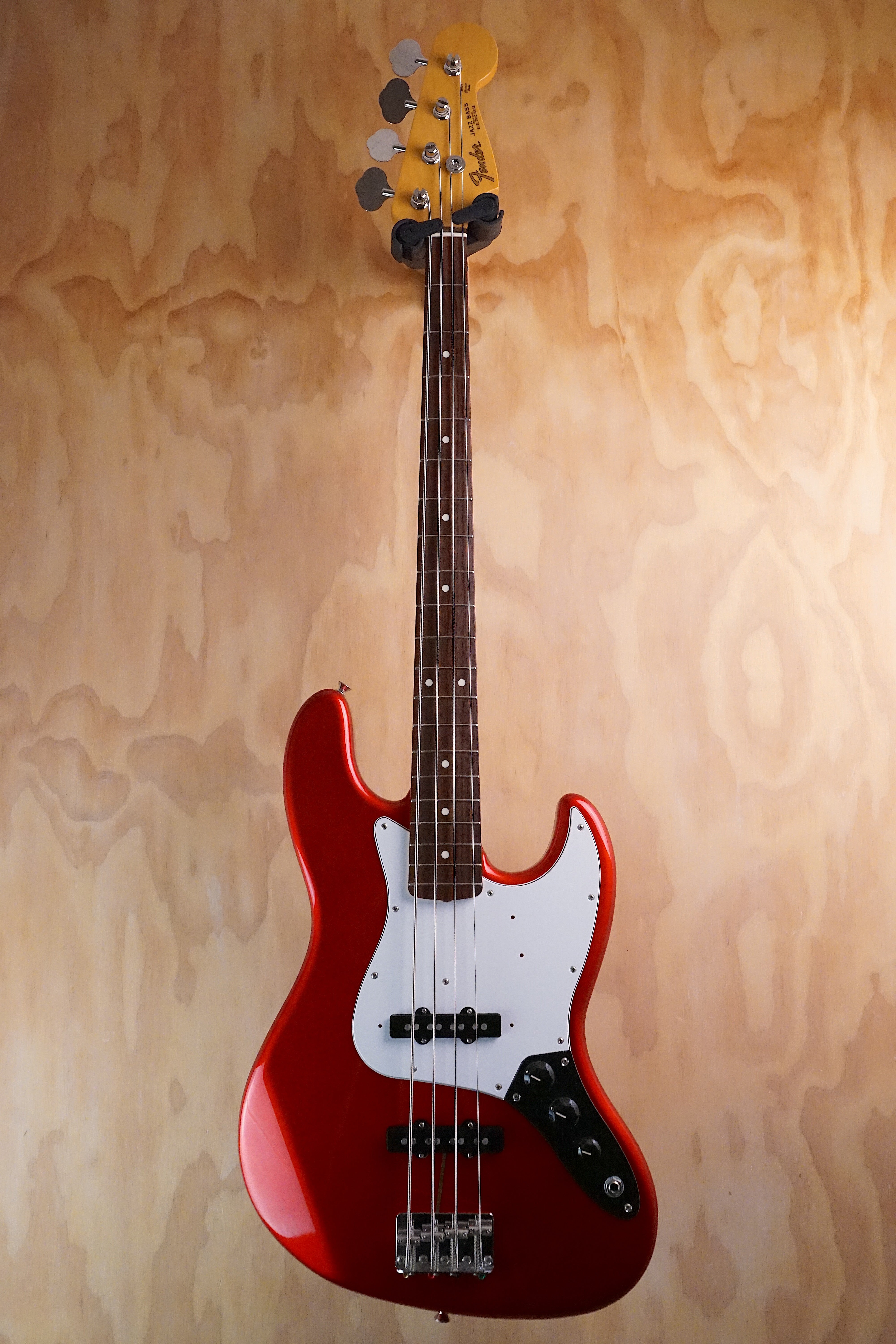 Fender JB-62 Jazz Bass Candy Apple Red Bass Guitar, (Used, Comm)
