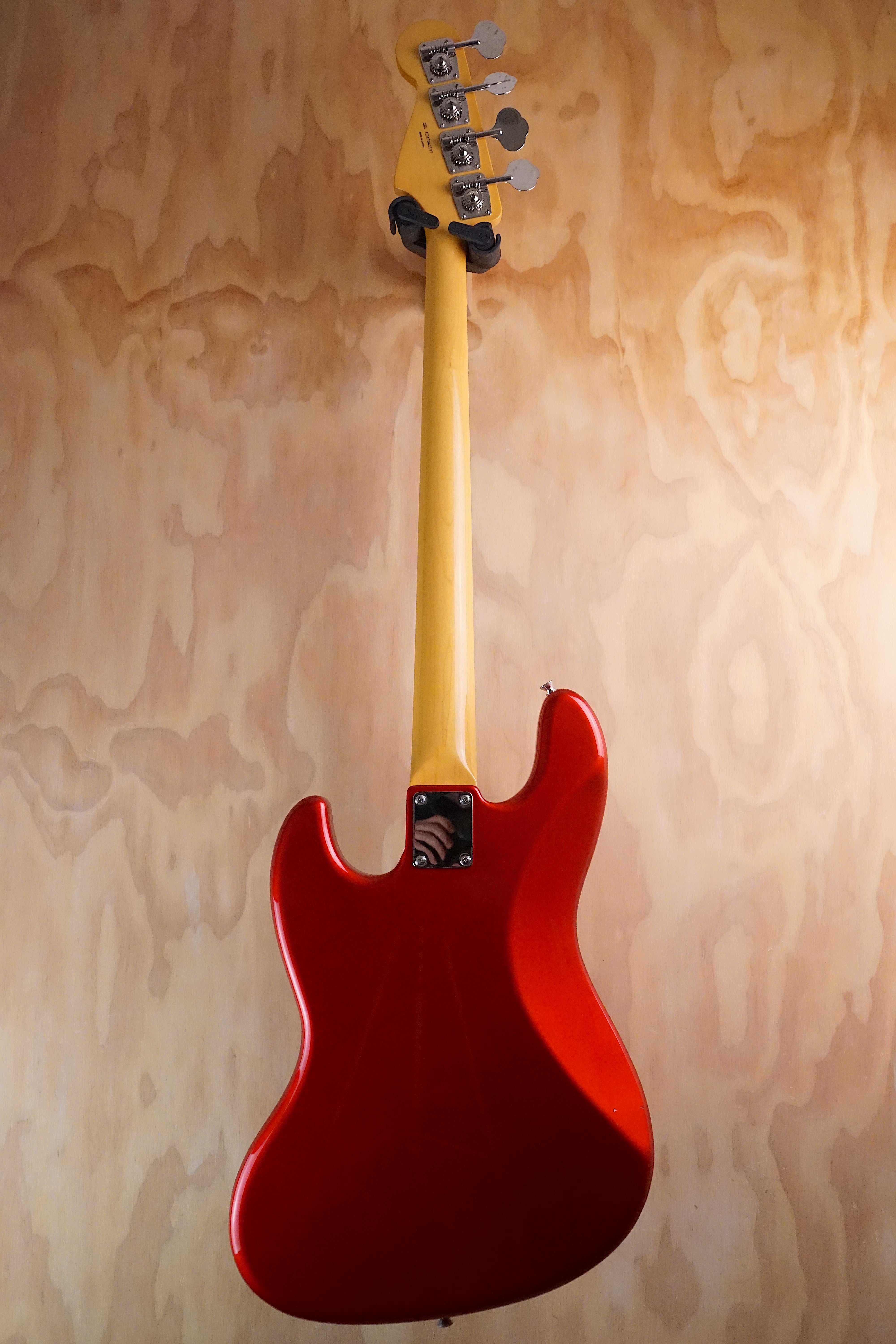 Fender JB-62 Jazz Bass Candy Apple Red Bass Guitar, (Used, Comm)