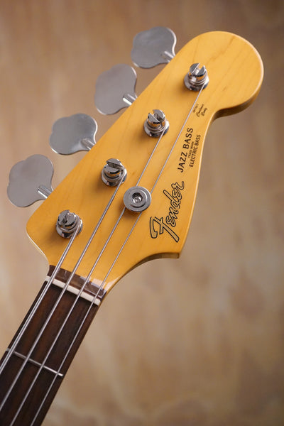 Fender JB-62 Jazz Bass Candy Apple Red Bass Guitar, (Used, Comm)