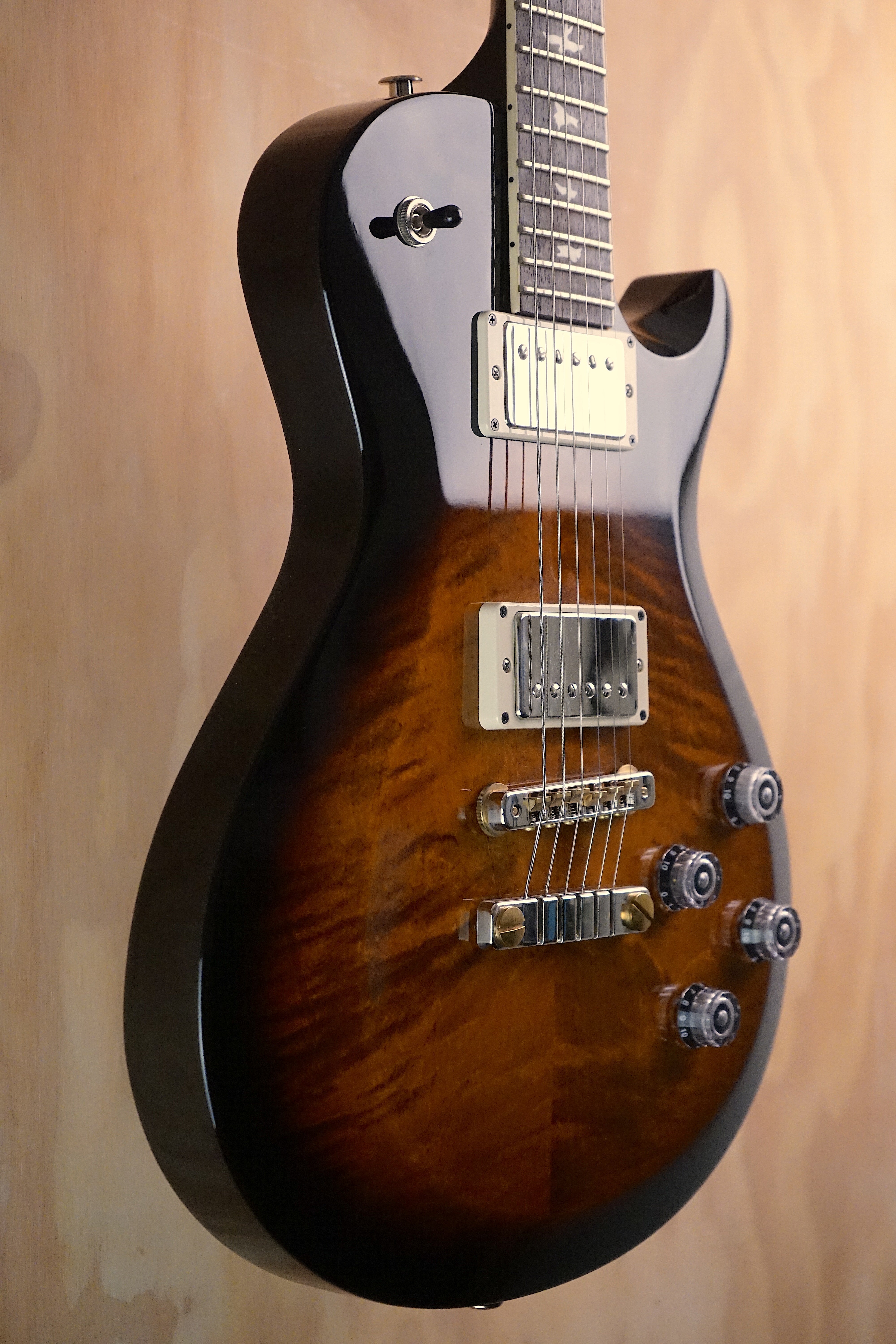 PRS S2 McCarty 594 Singlecut Burnt Amber Smokeburst, (Used, Comm)