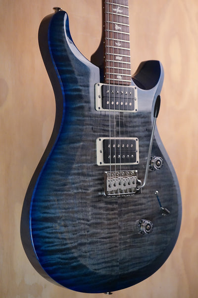 PRS S2 Custom 24 Faded Gray Black Blue Burst Electric Guitar, (Used, Comm)