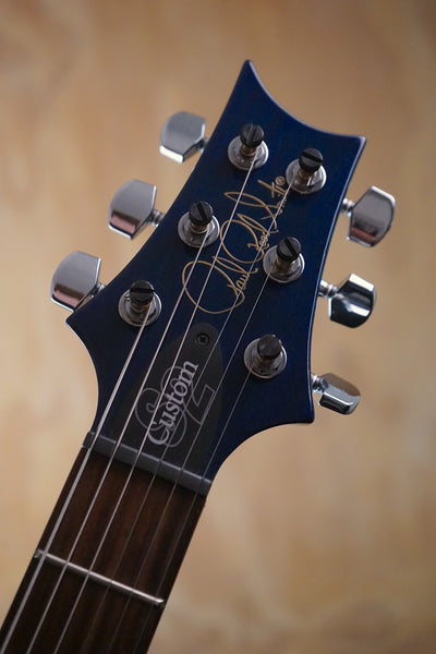 PRS S2 Custom 24 Faded Gray Black Blue Burst Electric Guitar, (Used, Comm)