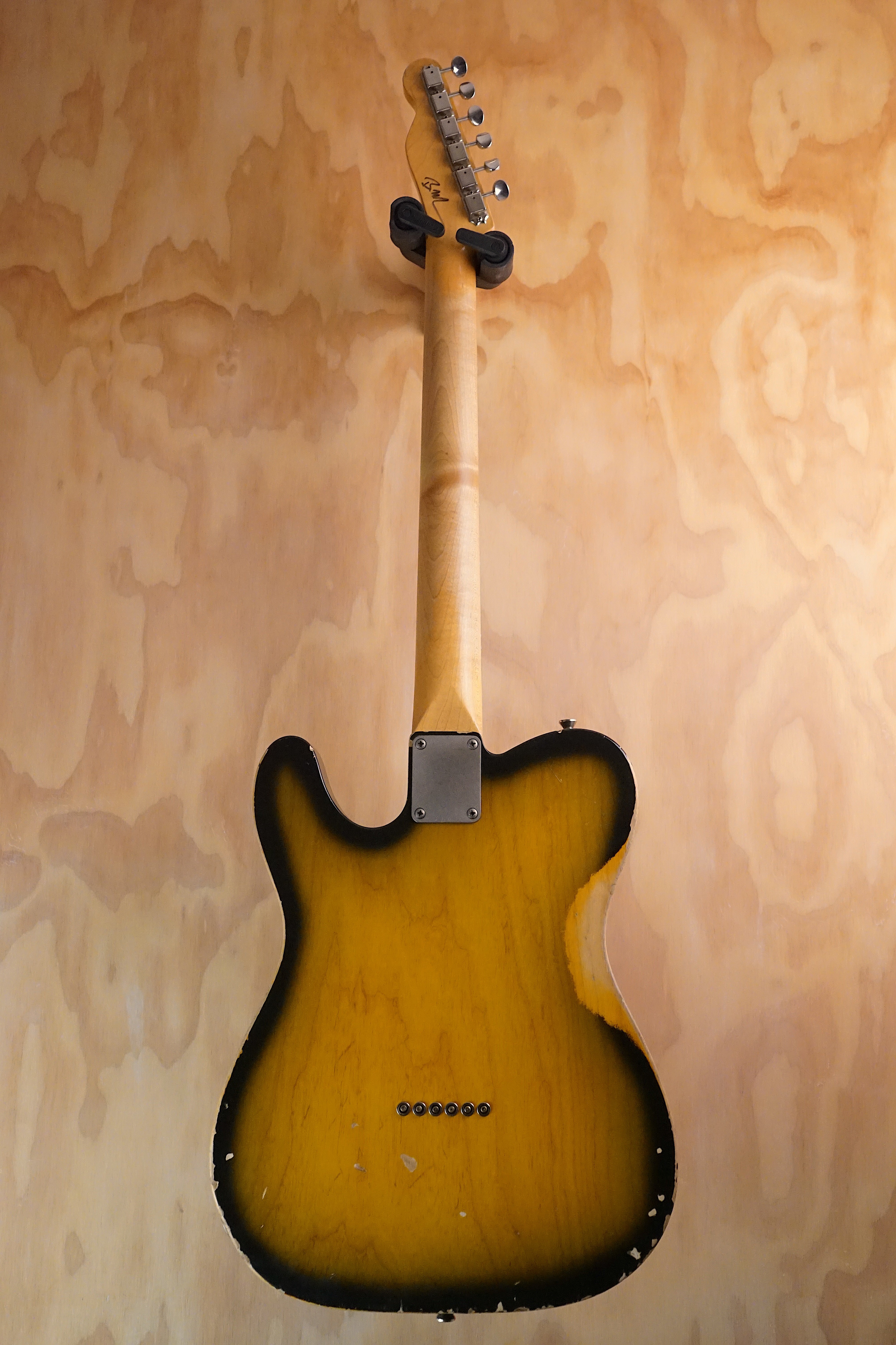 Nashguitars T-72TL 2-Tone Sunburst Relic HH Thinline, (Used, Comm)