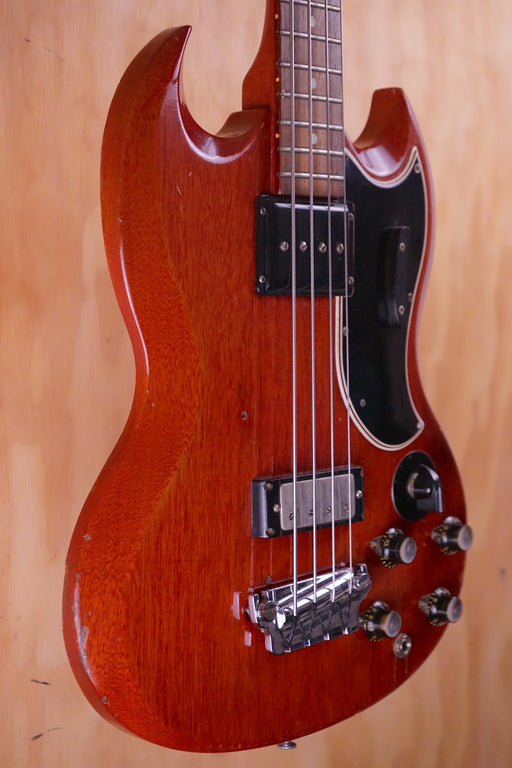 1961 Gibson EB-3 in Cherry, (Used) - Fair Deal Music
