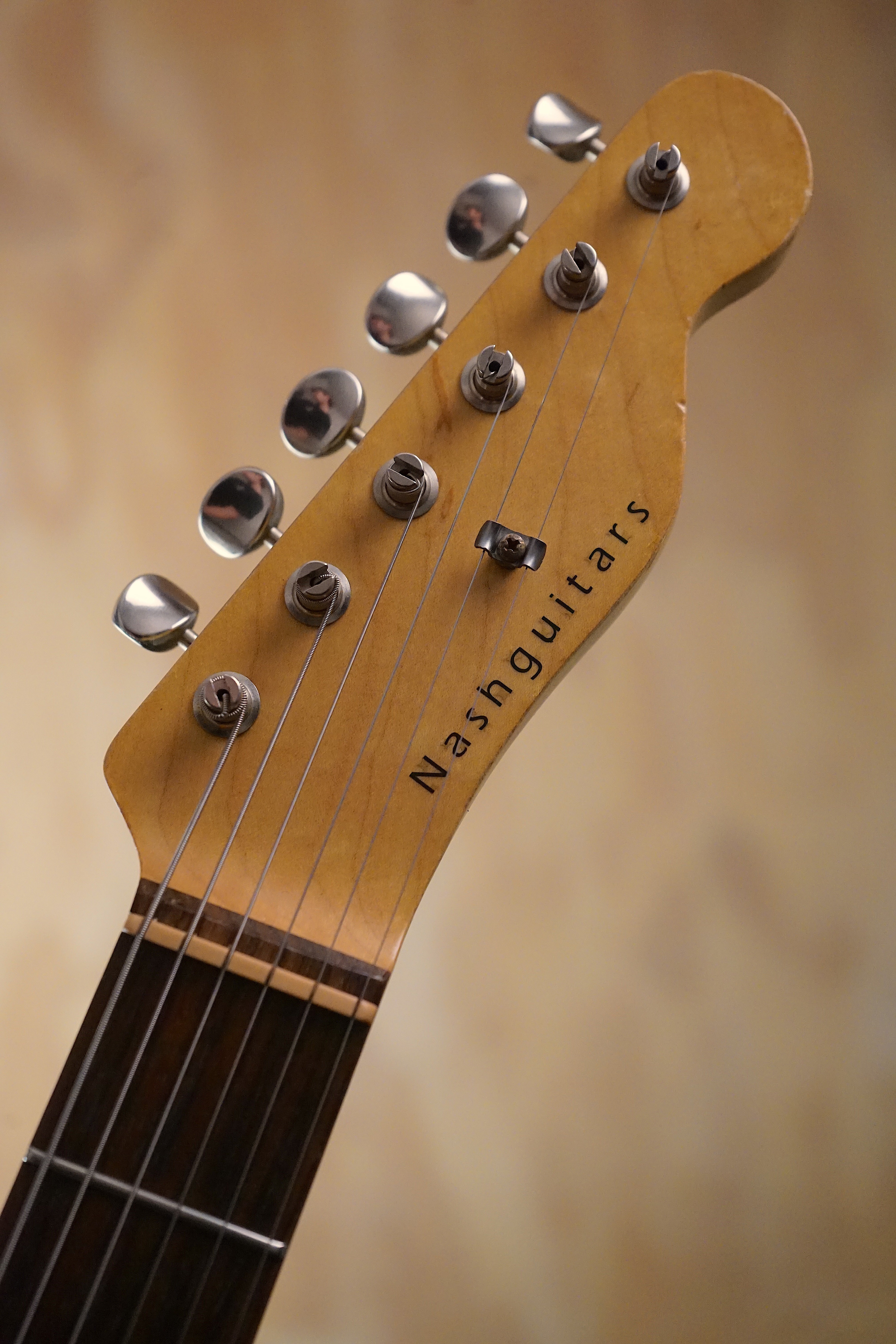 Nashguitars T-72TL 2-Tone Sunburst Relic HH Thinline, (Used, Comm)