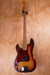 1973 Fender Precision Bass in Sunburst Left-handed Converted to Right, (Used, Comm) - Fair Deal Music