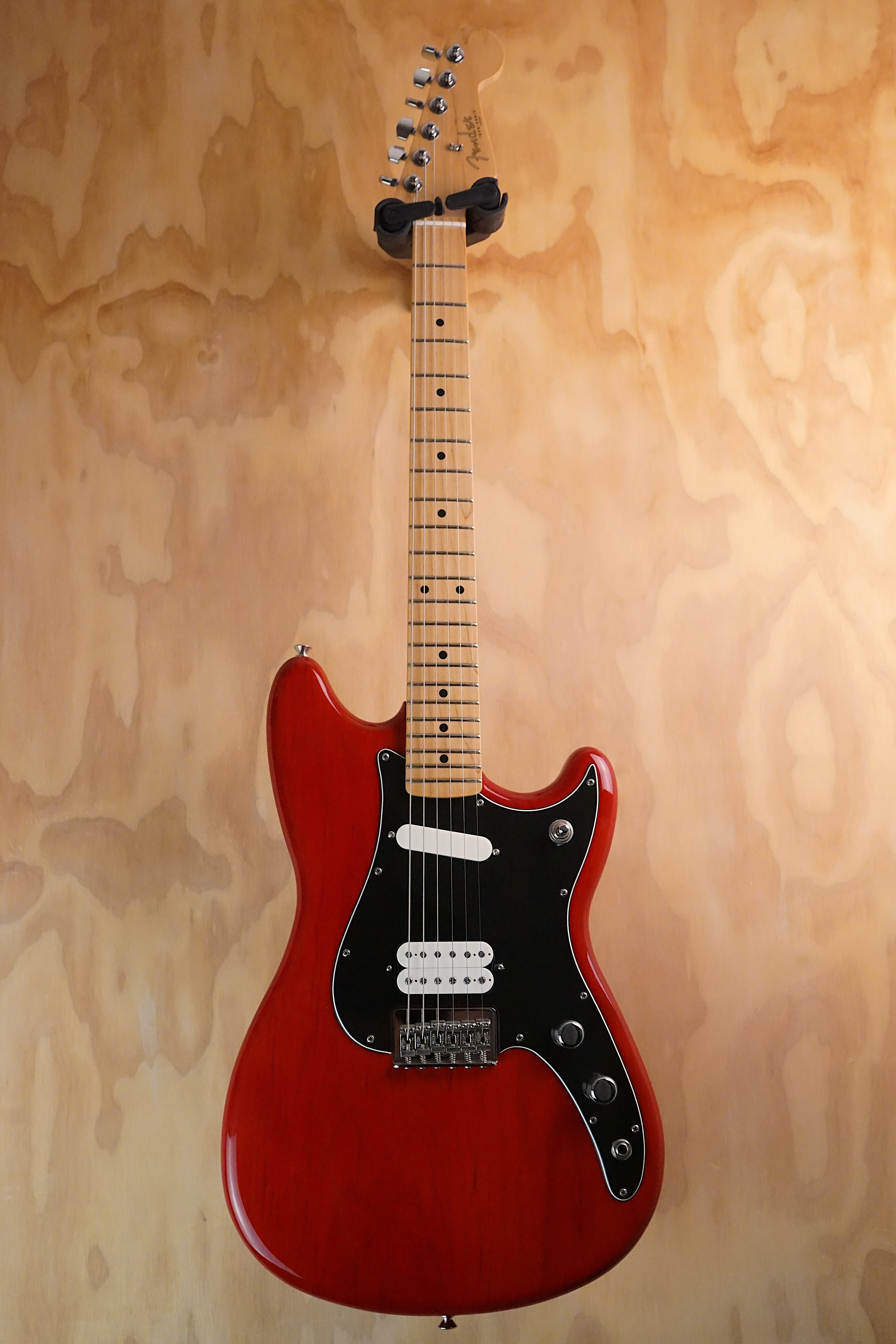 2022 Fender Player Duo-Sonic HS Crimson Red Transparent, (Used)