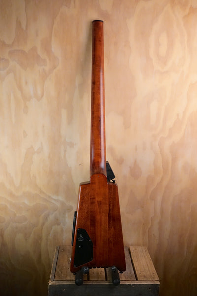 Hohner B2AV Walnut Stain 5-String Headless Bass, (Used)