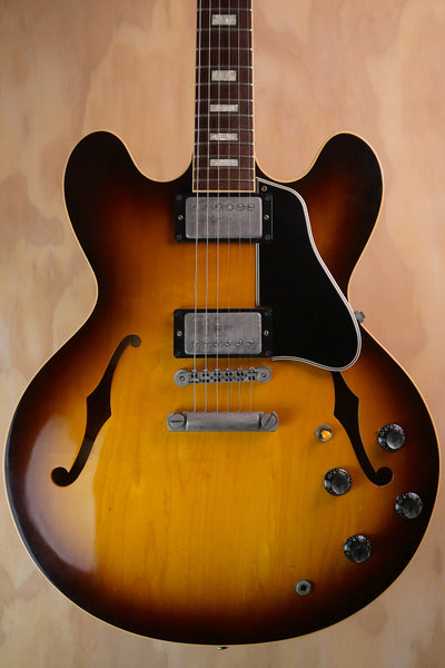 Gibson Custom Historic ’63 ES-335 Block Reissue Vintage Burst, (Used, Comm)