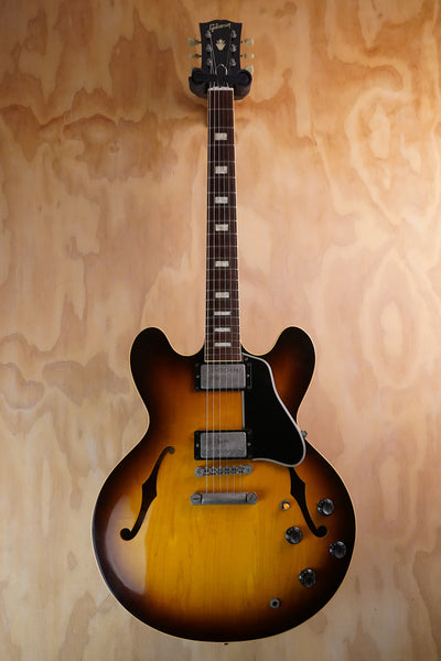 Gibson Custom Historic ’63 ES-335 Block Reissue Vintage Burst, (Used, Comm)