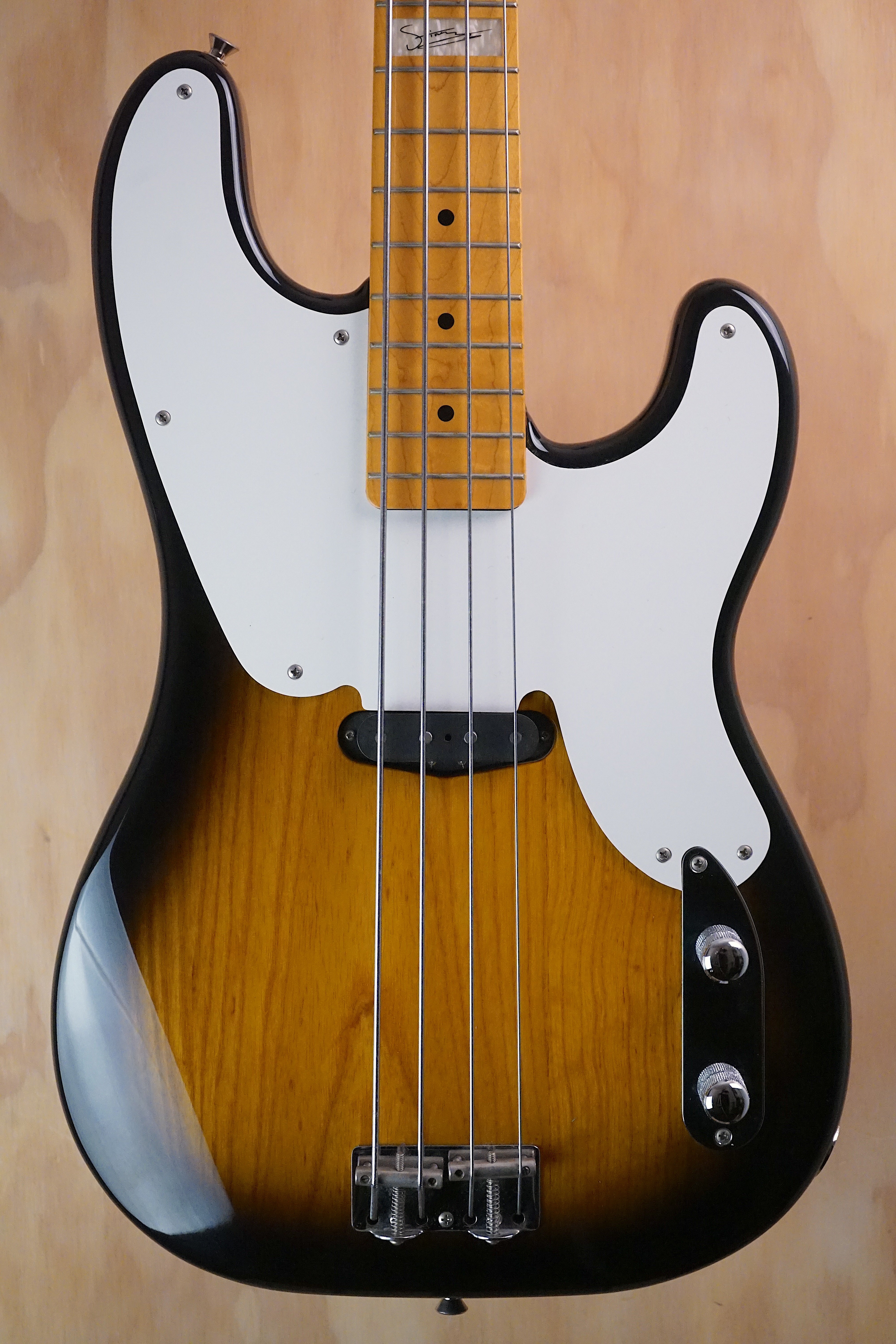 Fender Sting Signature Precision Bass Sunburst CIJ, (Used, Comm)