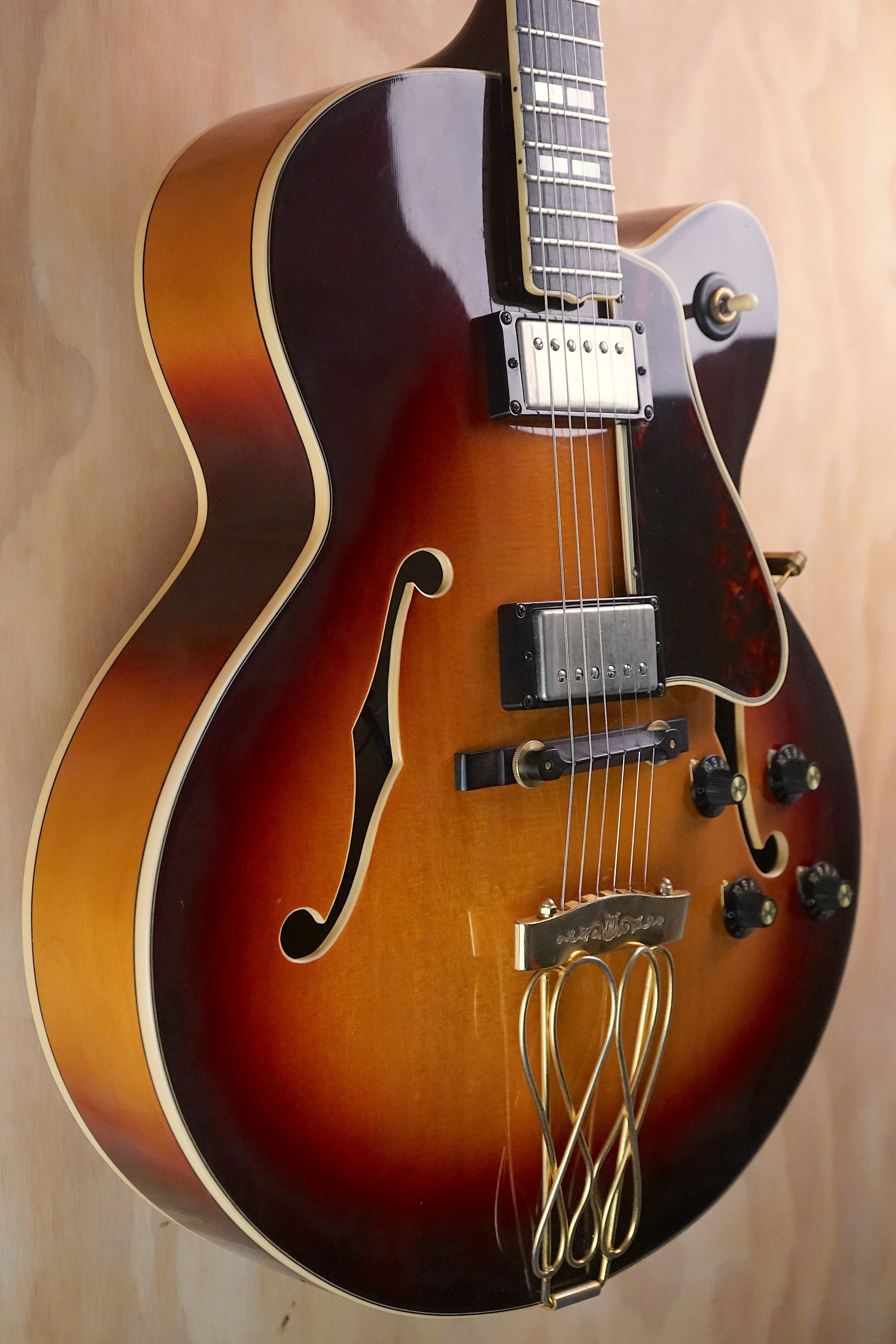 1986 Yamaha AE-1200 Hollow Body Electric Guitar, (Used, Comm)