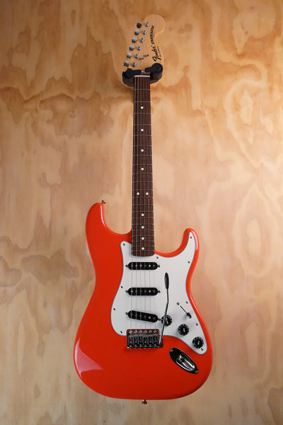 Fender Made in Japan Limited International Colour Stratocaster Morocco Red, (Used, Comm)