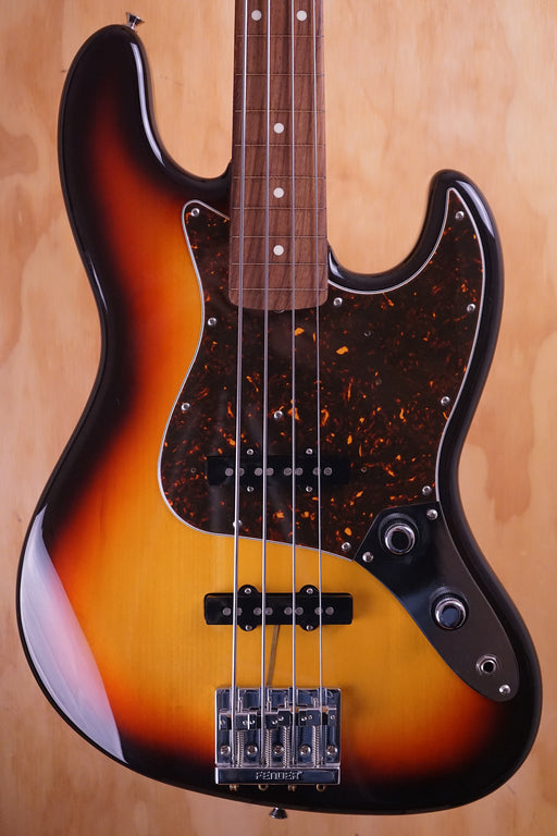 Fender MIJ Traditional '60s Jazz Bass in 3-Colour Sunburst, (Used) - Fair Deal Music