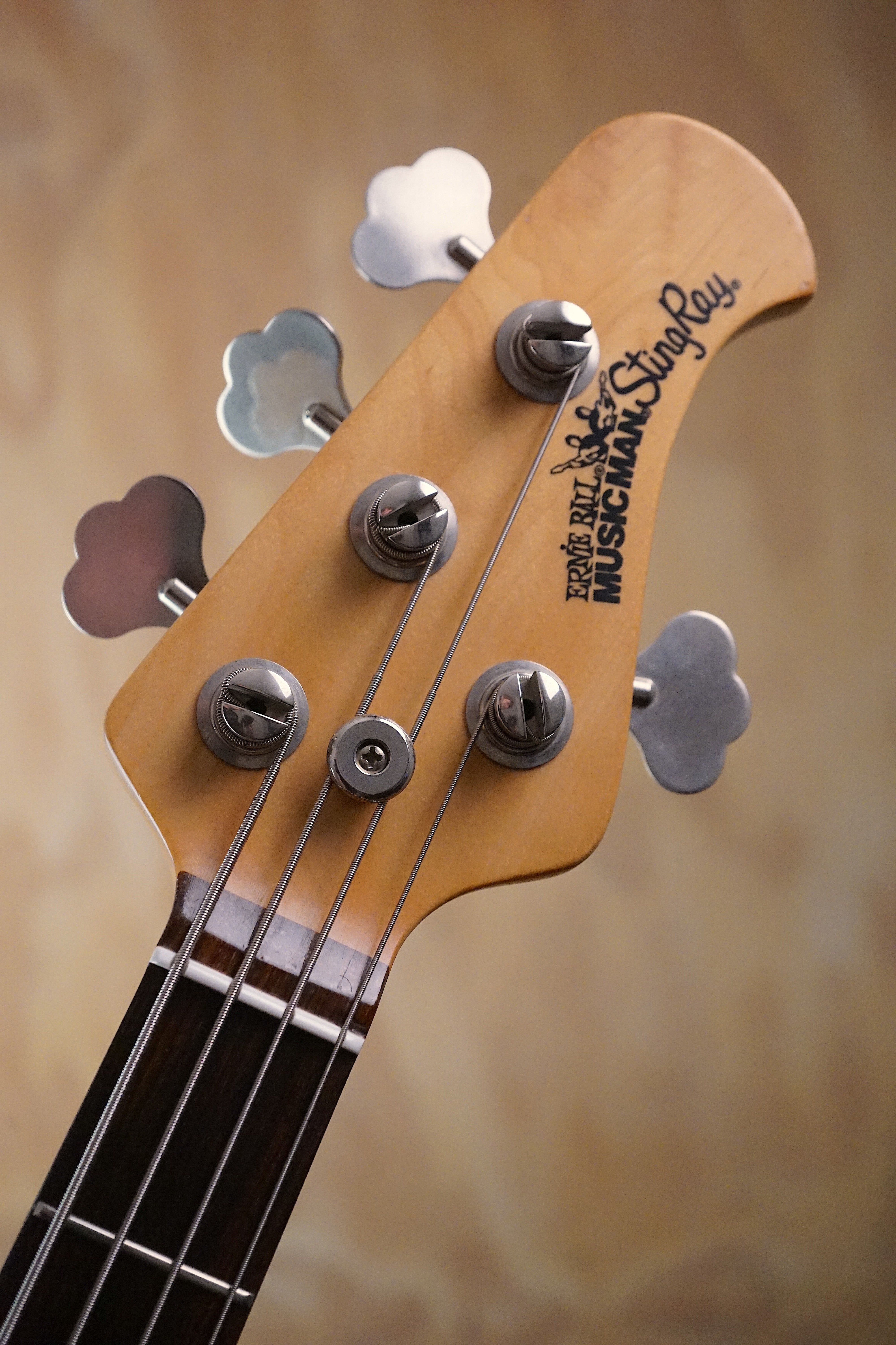 Ernie Ball Music Man StingRay Natural, (Used, Comm) - Fair Deal Music