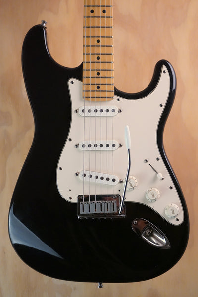 1989 Fender American Standard Stratocaster Black Maple, (Used, Comm) - Fair Deal Music