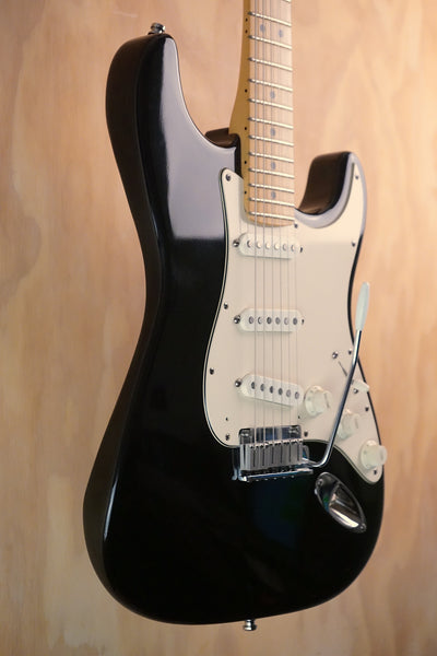1989 Fender American Standard Stratocaster Black Maple, (Used, Comm) - Fair Deal Music