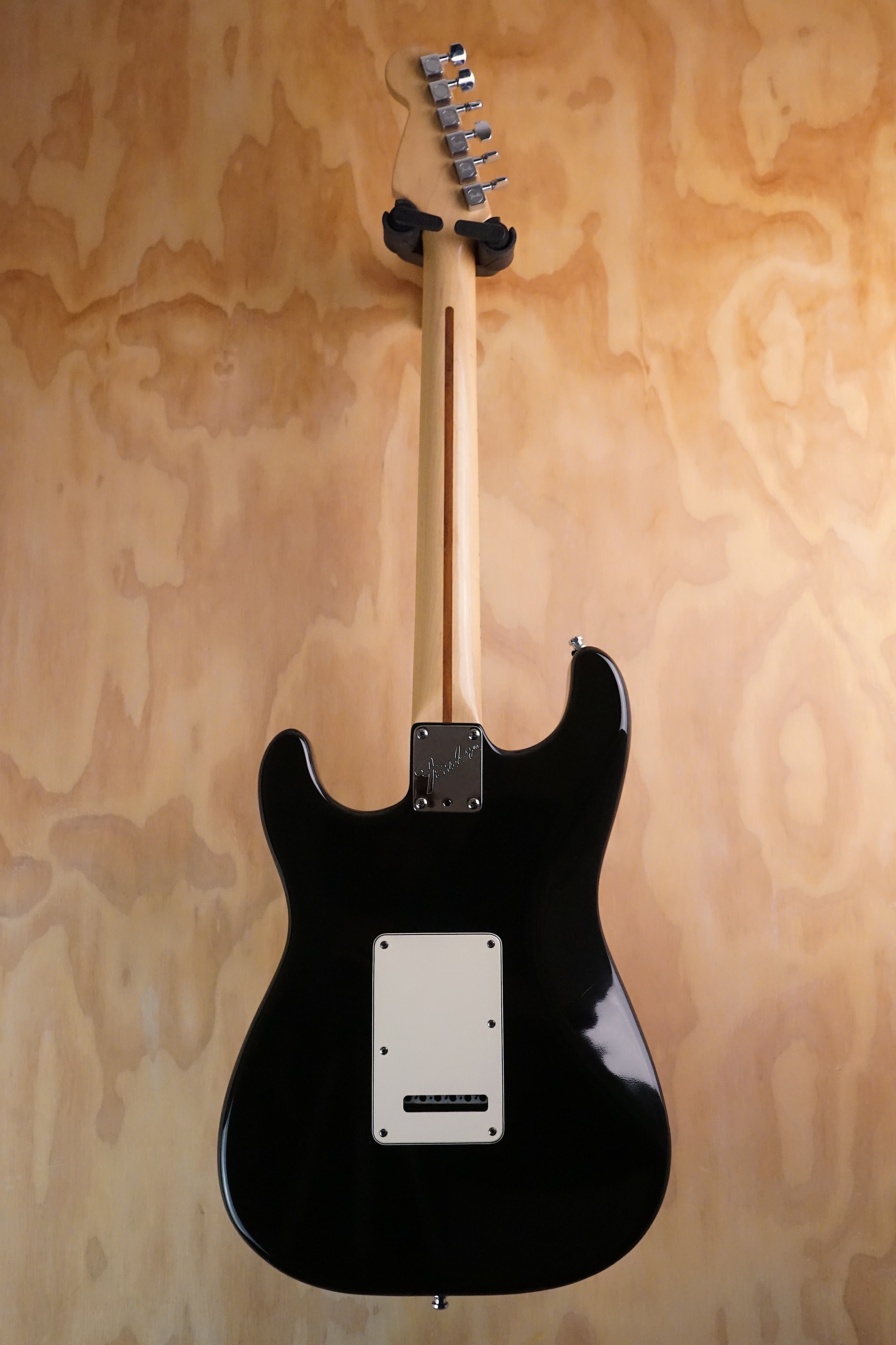 1989 Fender American Standard Stratocaster Black Maple, (Used, Comm) - Fair Deal Music