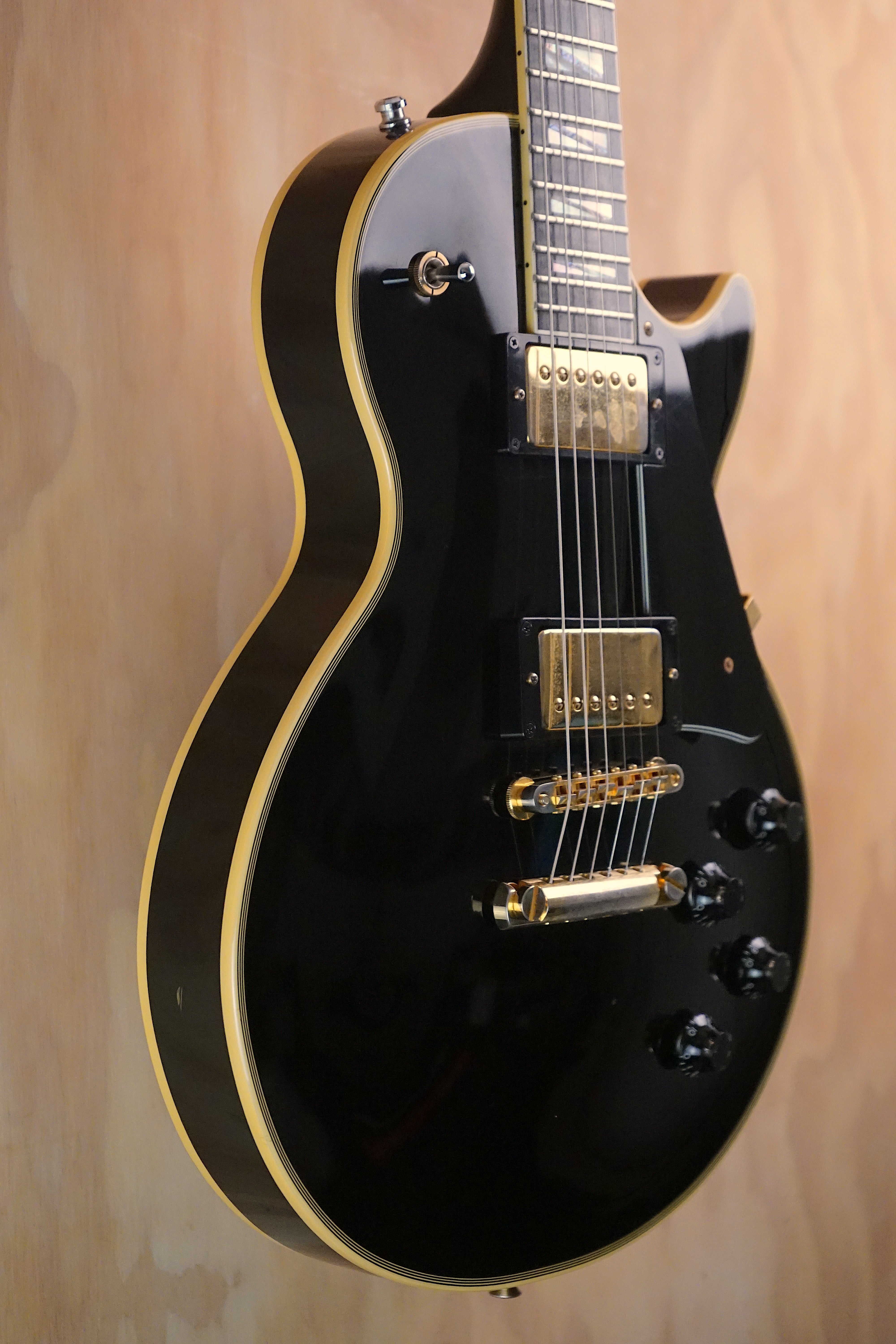 HISTORY GH-LCV “Dignity” Les Paul Custom-Style Black, (Used, Comm) - Fair Deal Music