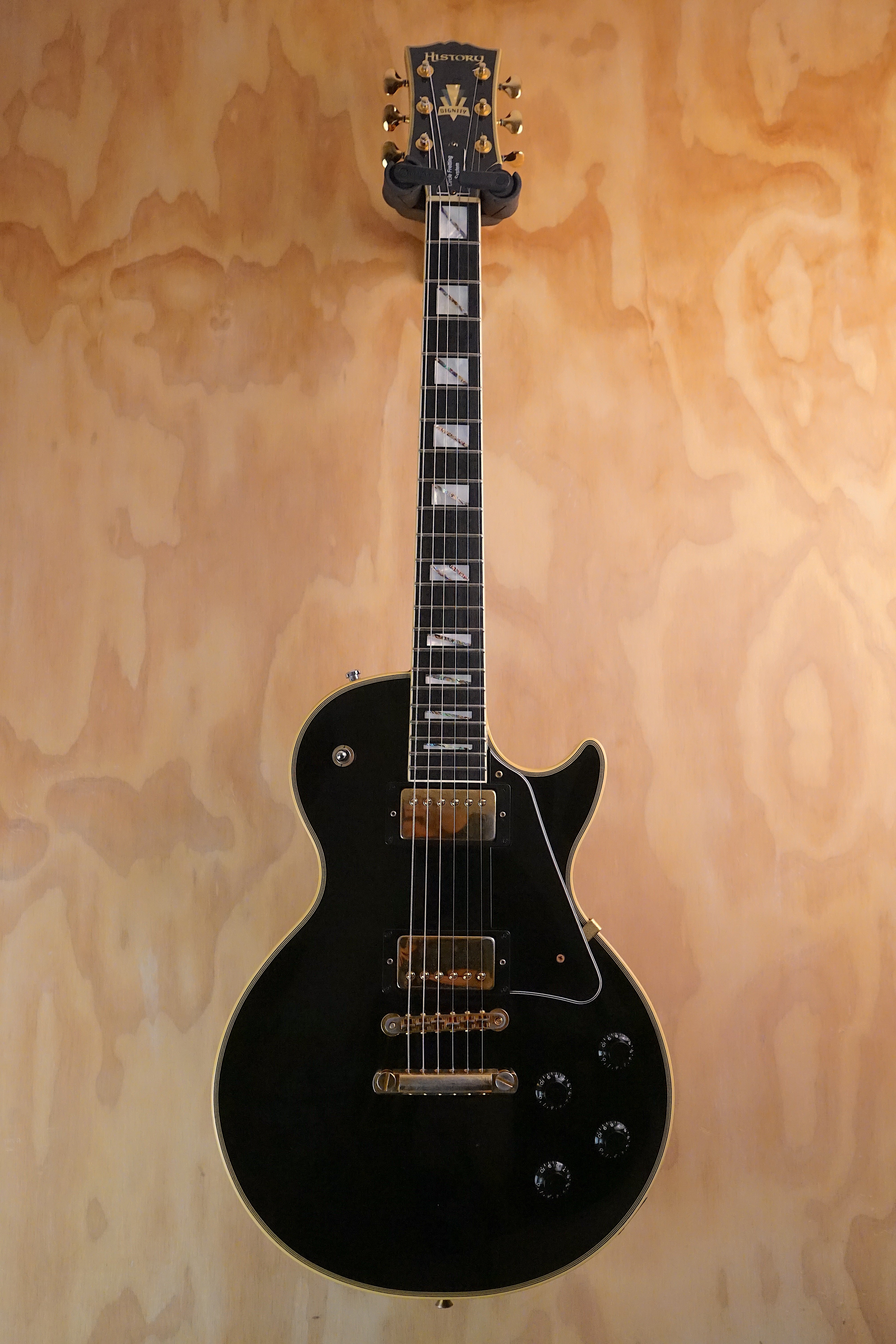 HISTORY GH-LCV “Dignity” Les Paul Custom-Style Black, (Used, Comm) - Fair Deal Music
