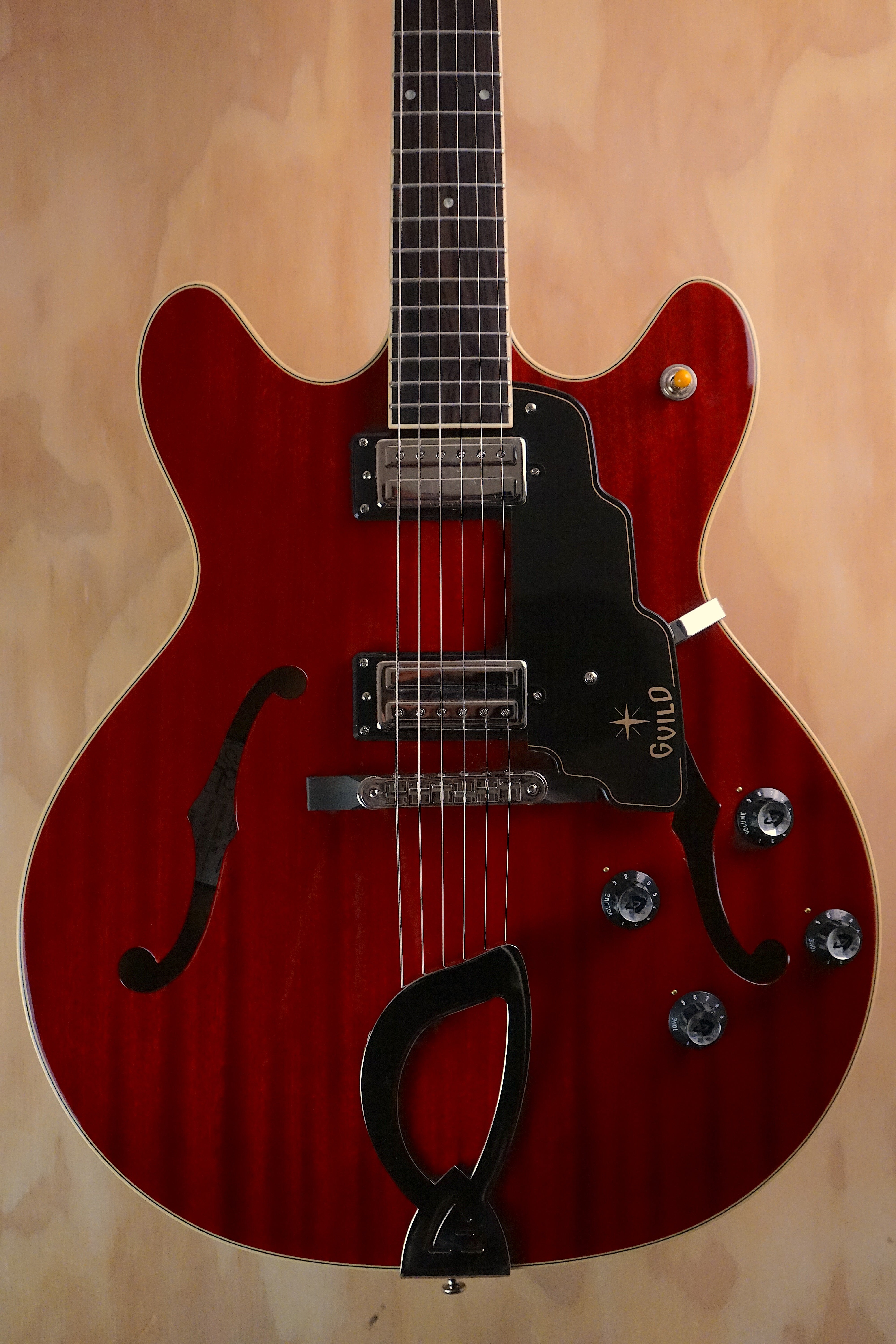 2022 Guild Newark St. Collection Starfire IV Cherry Red, (Used, Comm) - Fair Deal Music