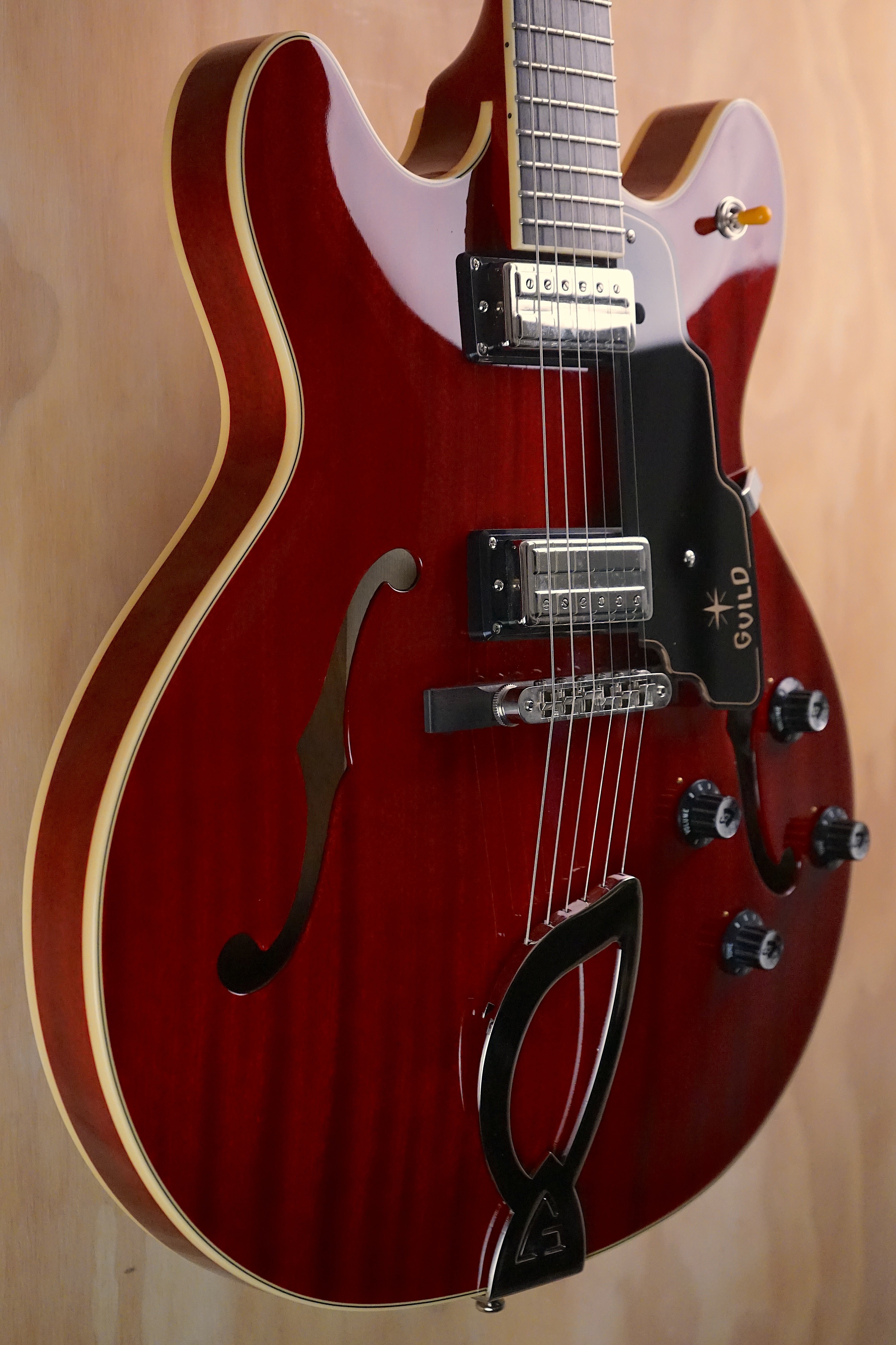 2022 Guild Newark St. Collection Starfire IV Cherry Red, (Used, Comm) - Fair Deal Music