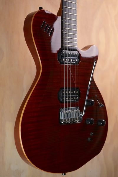 Godin LGXT AAA Dark Trans Red, (Used, Comm)