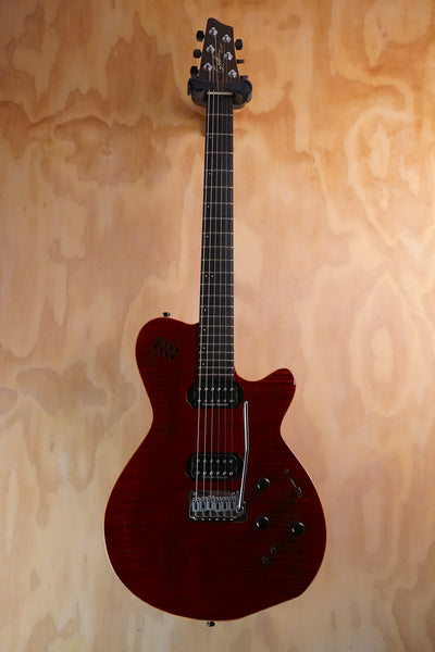 Godin LGXT AAA Dark Trans Red, (Used, Comm)