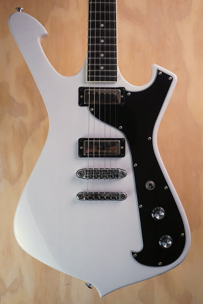 Ibanez FRM200 Paul Gilbert Fireman White Blonde Signed, (Used, Comm)