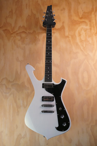 Ibanez FRM200 Paul Gilbert Fireman White Blonde Signed, (Used, Comm)